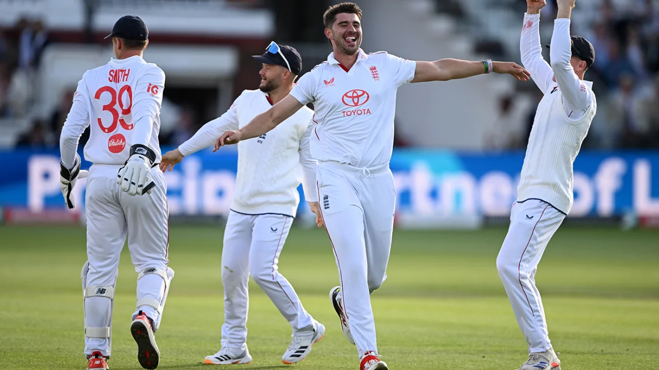 ENG vs NZ 2026، تقرير مباراة الاختبار الأول ENG vs NZ، 04 - 07 يونيو 2026
