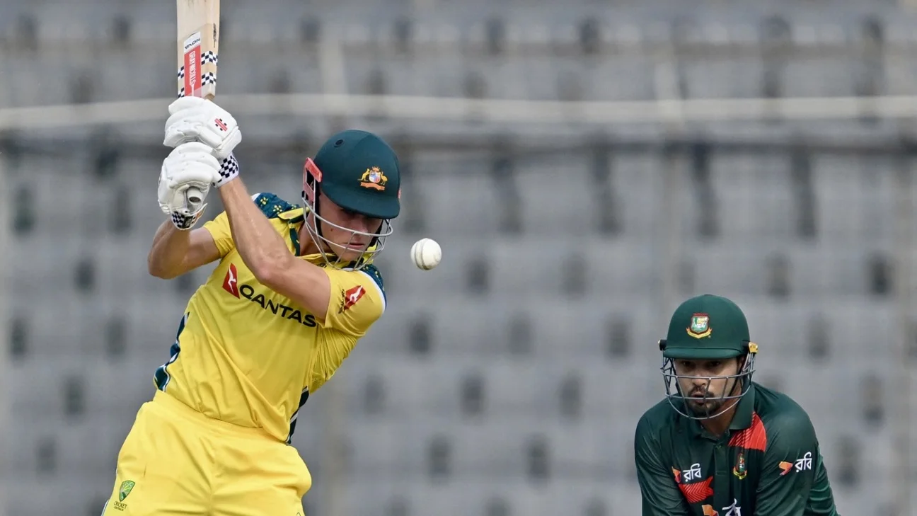 BAN vs AUS 2026، BAN vs AUS تقرير مباراة ODI الثالثة، 14 يونيو 2026