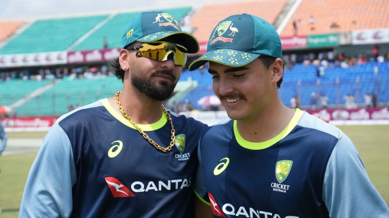 Ban vs Aus T20I - يعيش المبتدأ جويل ديفيز حلمه في يوم اللافتة للمغازل الأستراليين في تشاتوجرام