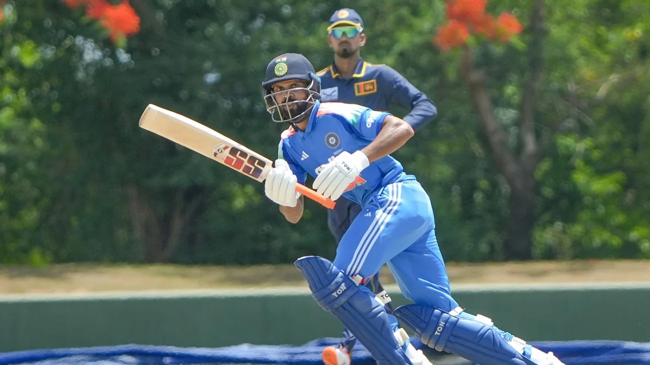 SL A vs Ind A - Ruturaj Gaikwad 101 يتفوق على Arachchige 74 في فوز الهند A بالإثارة
