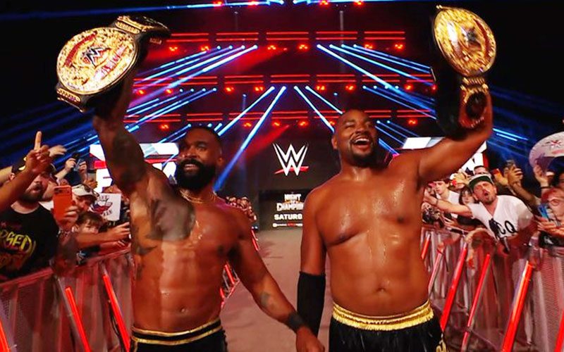 فريق The Street Profits يفوز بألقاب فريق العلامات العالمي بعد عودة جو هندري في 22 يونيو في WWE RAW