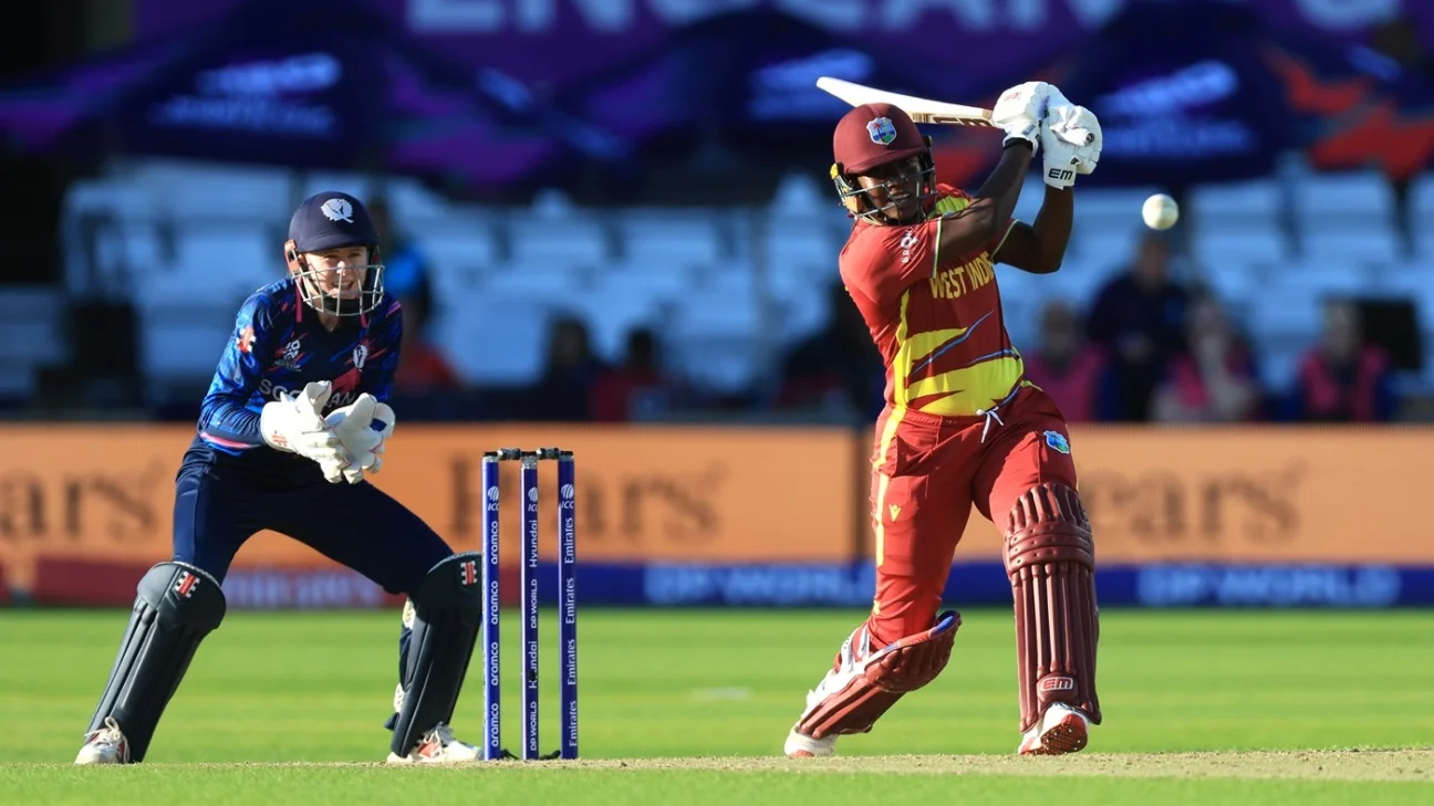 كأس العالم T20 للسيدات 2026، المباراة الـ 12 بين SCO-W وWI-W، تقرير مباراة المجموعة 2، 18 يونيو 2026