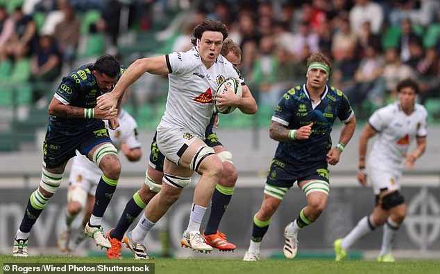 حقق توم هوبر تقدمًا كبيرًا هذا الموسم في حملته الأولى مع فريق Exeter Chiefs
