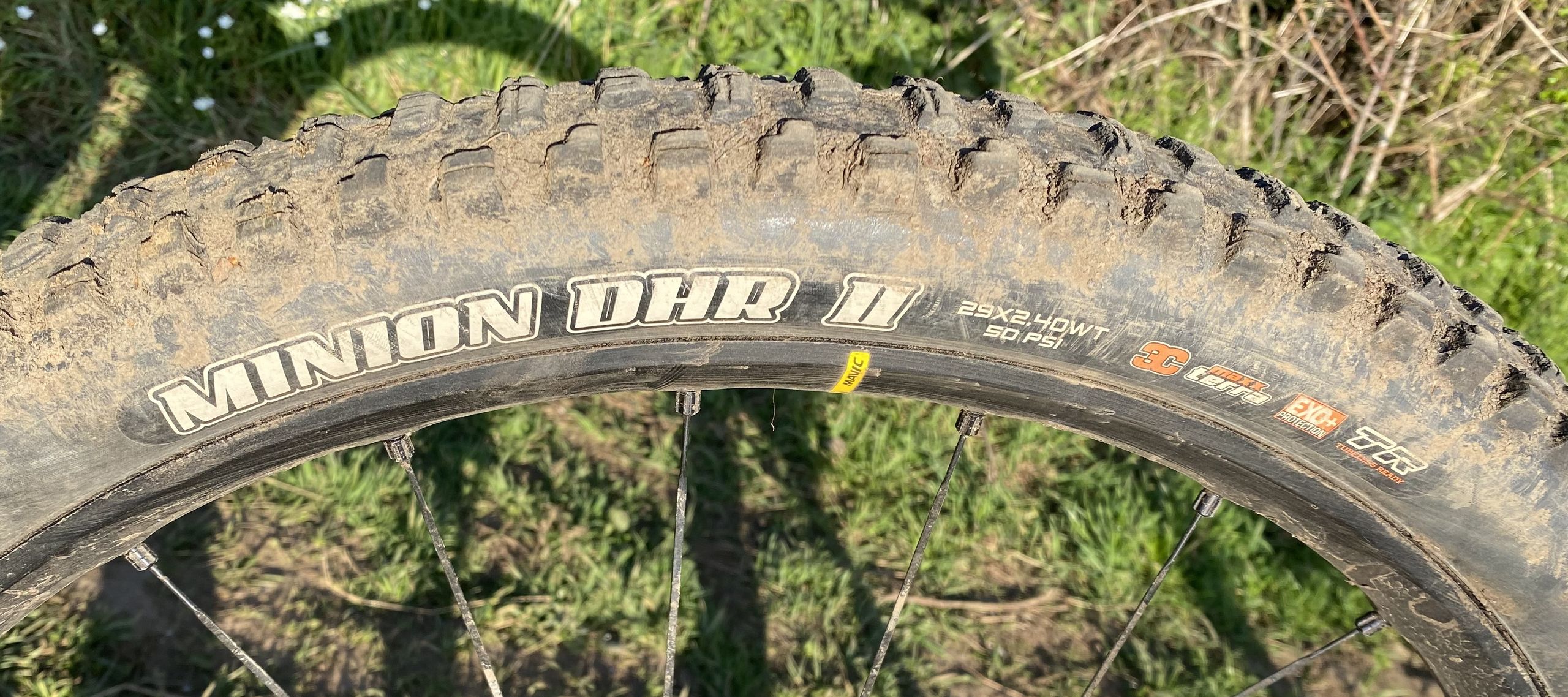 مراجعة Maxxis Minion DHR II