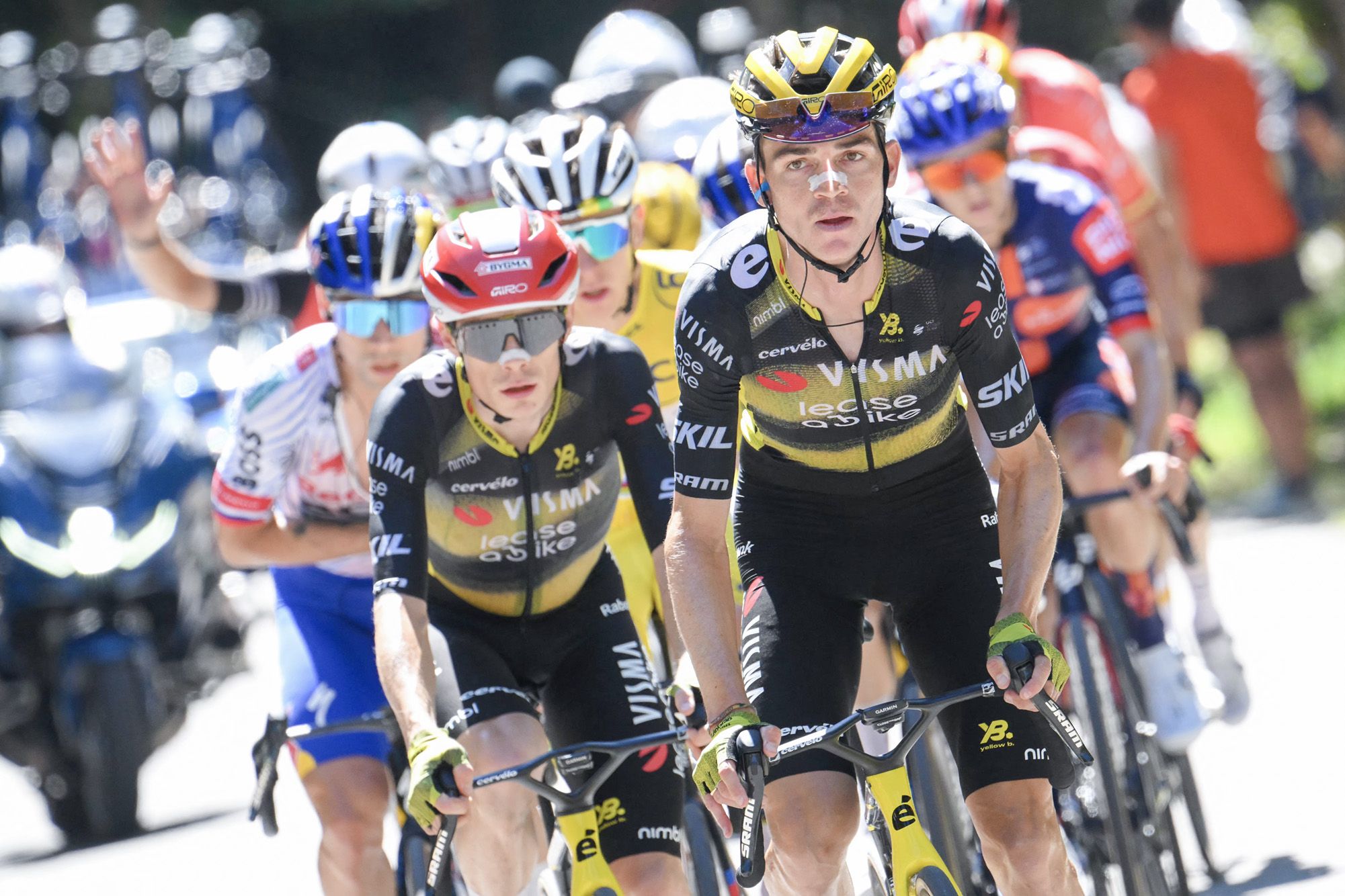 هذا هو فريق دعم Jonas Vingegaard لسباق Tour de France، كما أكدت Visma-Lease a Bike تشكيلة الفريق